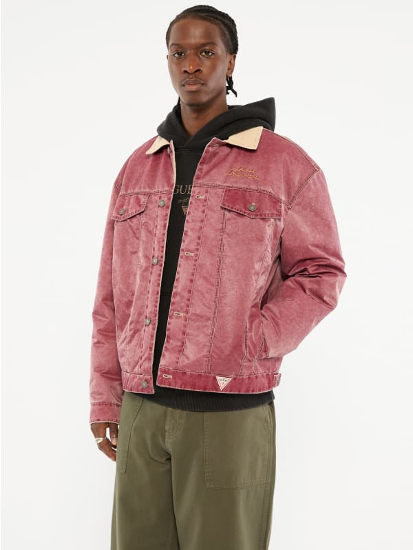 Cord Trucker Jacket (Black) – YARDSALE