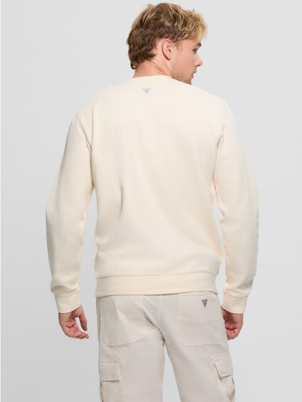 Eco Signature Anchor Sweatshirt | GUESS