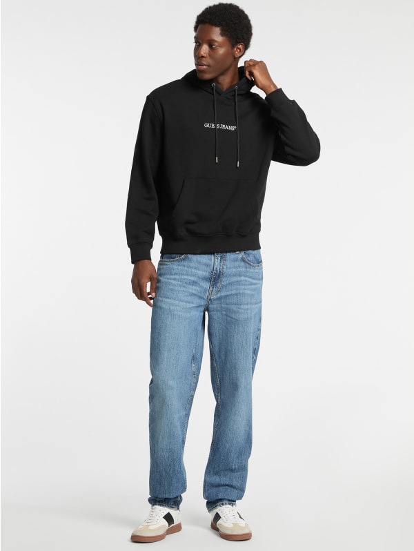 Eco Hooded Logo Sweater | GUESS Jeans