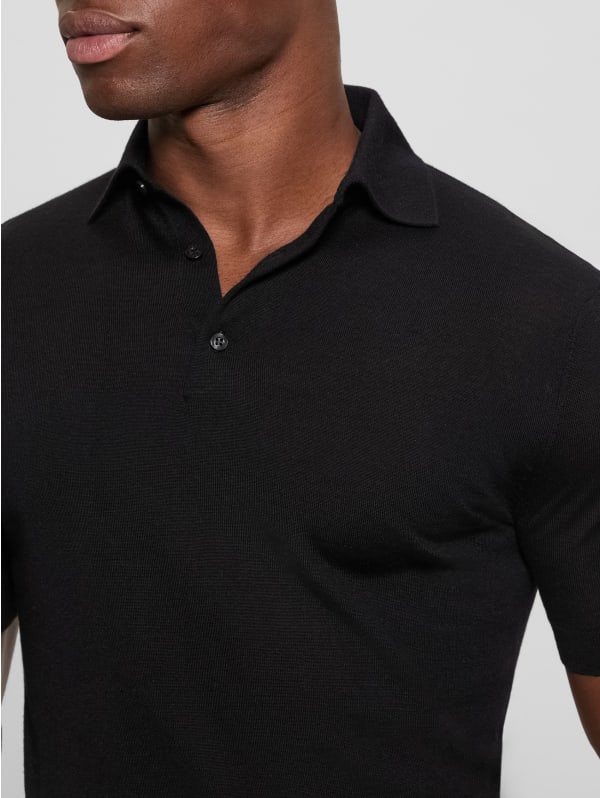 Fred Wool Polo Sweater | GUESS