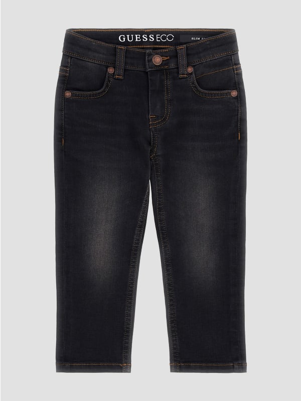 冬ギフト セ Black Eco Denim GUESS | (3m-7) Jeans Slim パンツ