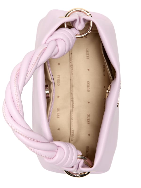 【GUESS ゲス】SANSA TWISTED TOP HANDLE サッチェル Sansa Top-Handle Bag | GUESS