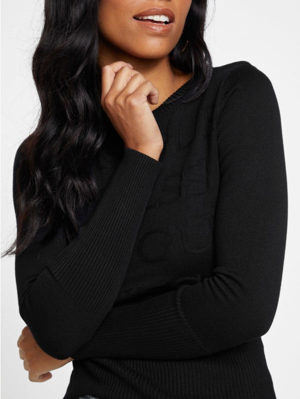 Dendy Logo Sweater | GUESS Factory Ca