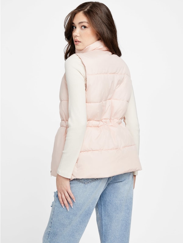 Kelly Puffer Vest | GUESS Factory Ca Kelly Puffer Vest | GUESS Factory Ca