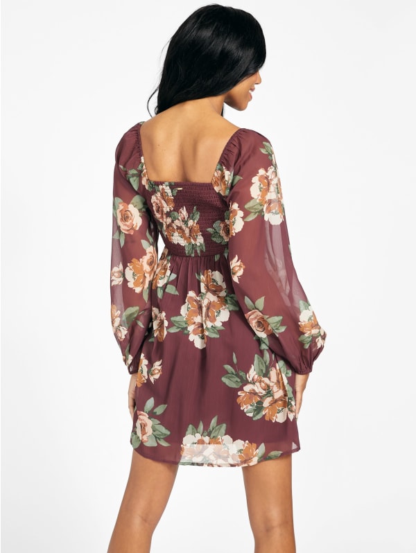 Ellenoir Floral Dress | GUESS Factory