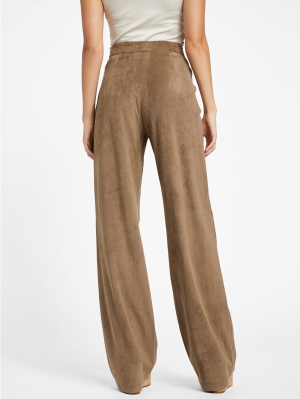 Lerika Faux-Suede Pants | GUESS Factory