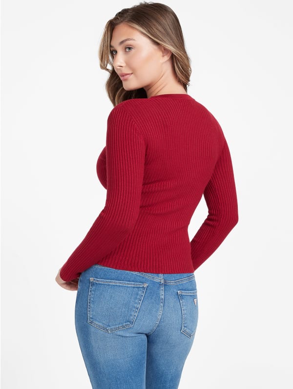 Aggie Logo Crewneck Sweater | GUESS Factory Aggie Logo Crewneck Sweater | GUESS Factory