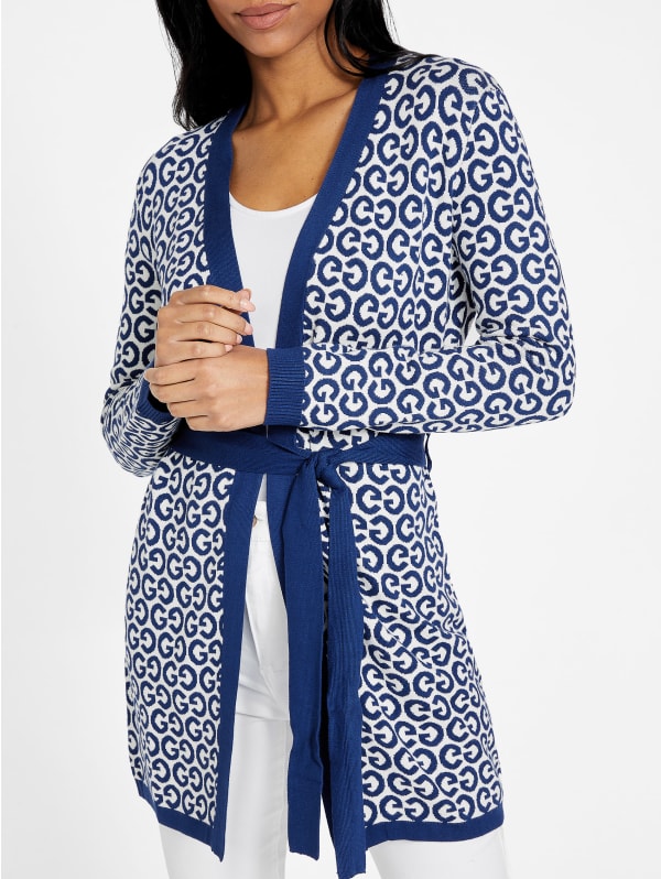 Alexa Logo Cardigan | GUESS Factory