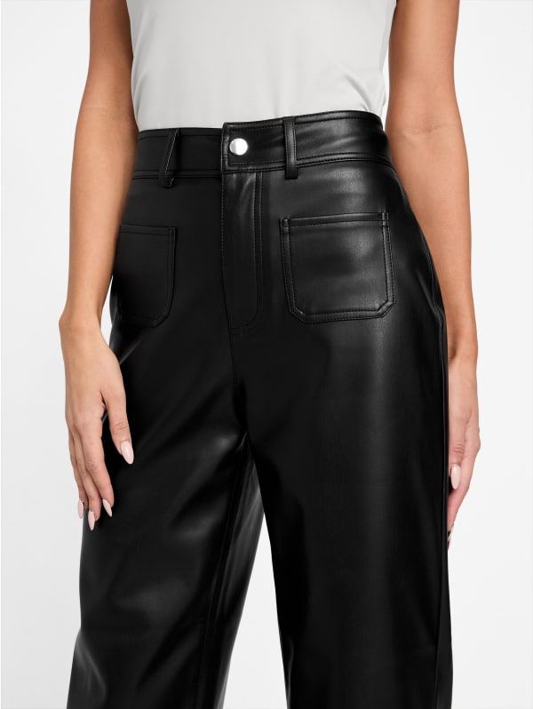 【2024年】お歳暮ギフト Sandrine Faux-Leather Pant | GUESS Factory パンツ