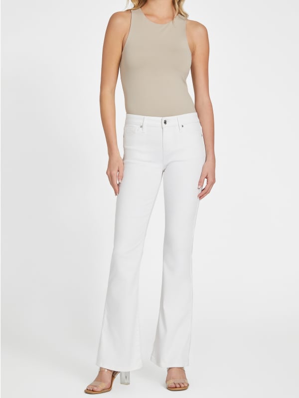 Eco Lyllah Mid-Rise Bootcut Jeans | GUESS Factory