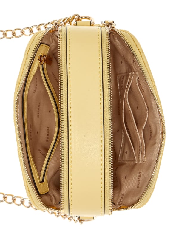 Giully Quilted Camera Crossbody | GUESS