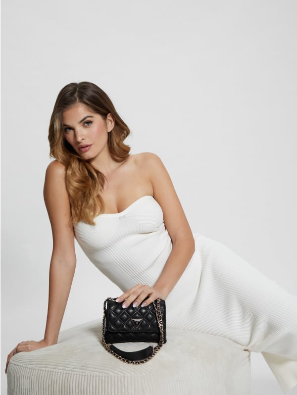 Giully Quilted Mini Crossbody | GUESS