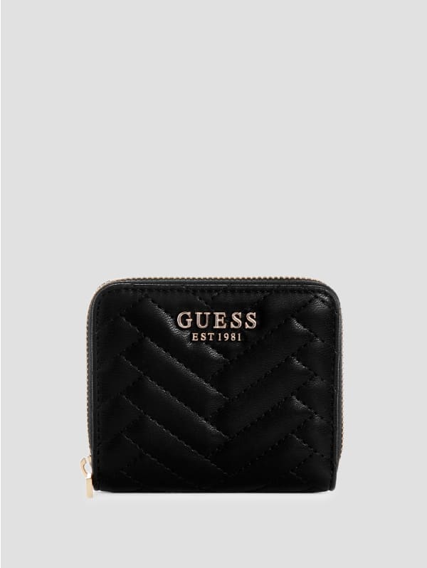 GUESS 財布 GUESS/ゲス キルティングアラウンドZIPウォレット