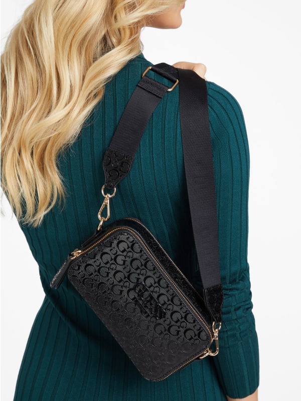 Lewistown Coated Logo Crossbody | GUESS Factory Lewistown Coated Logo Crossbody | GUESS Factory