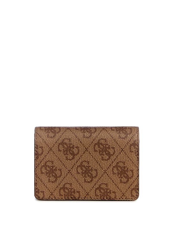 Micro mini portefeuille Quattro G Laurel | GUESS Canada