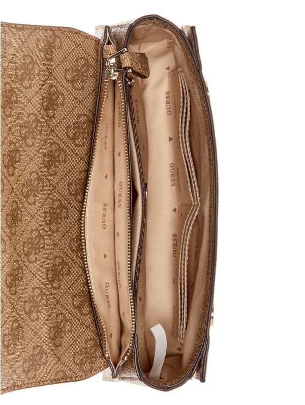 Zinnia Top-Zip Crossbody | GUESS Factory