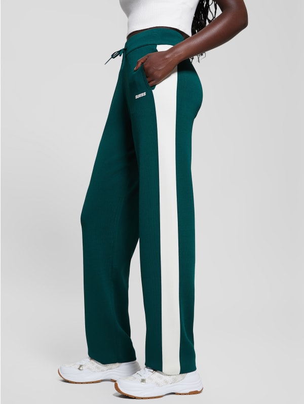 Michela Stripe Sweater Pants | GUESS