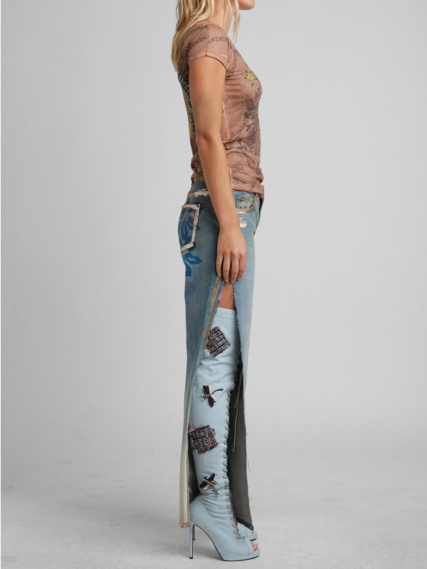 Graphic Star Wing Tee | GUESS