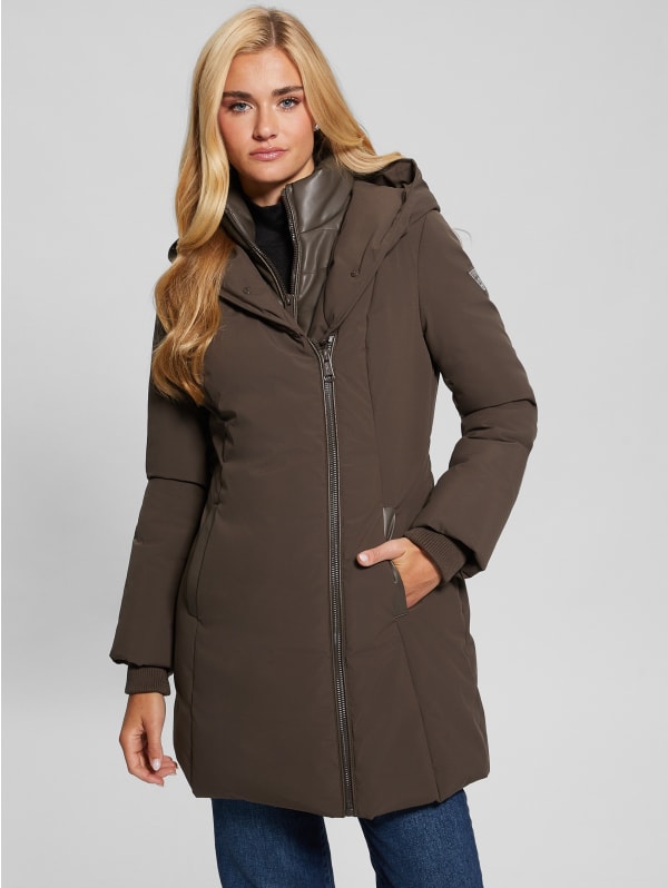 Mid-Length Puffer Jacket | GUESS Mid-Length Puffer Jacket | GUESS