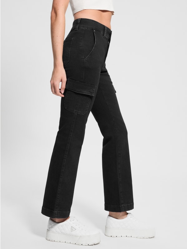 Cargo Mini Bootcut Jeans | GUESS