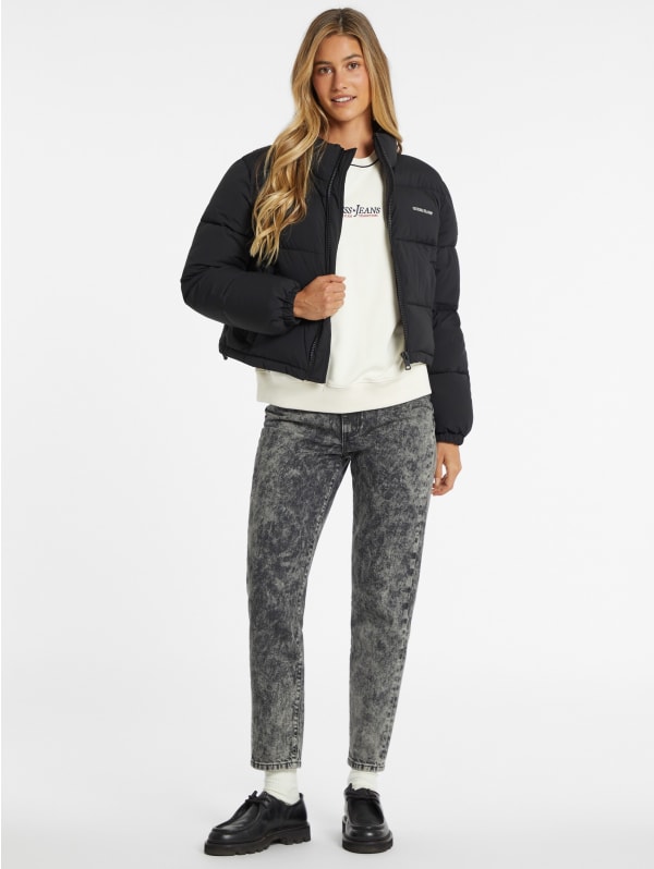 Crop Puffer Jacket | GUESS