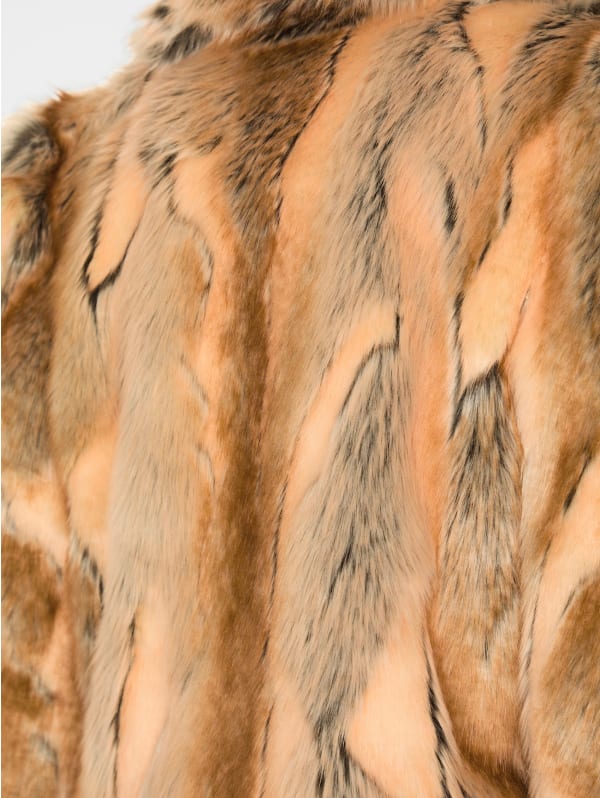faux-fur jacket | GUESS