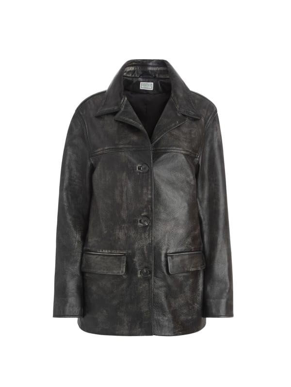 vintage leather jacket | GUESS vintage leather jacket | GUESS