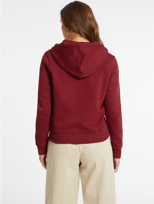Classic Stamp Logo Zip-Up Hoodie | GUESS