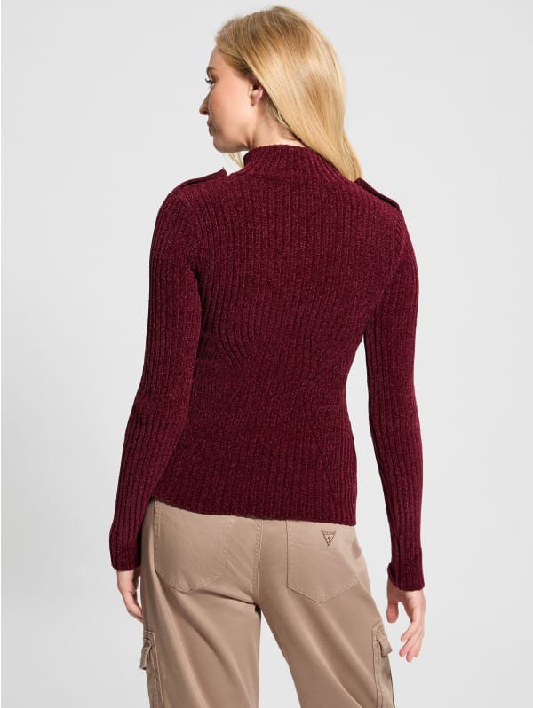 Keily Zip-Front Sweater | GUESS