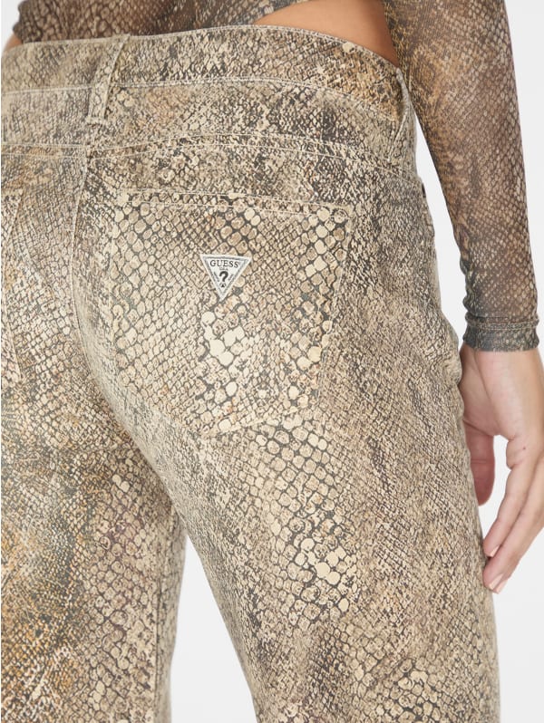printed straight pant | GUESS