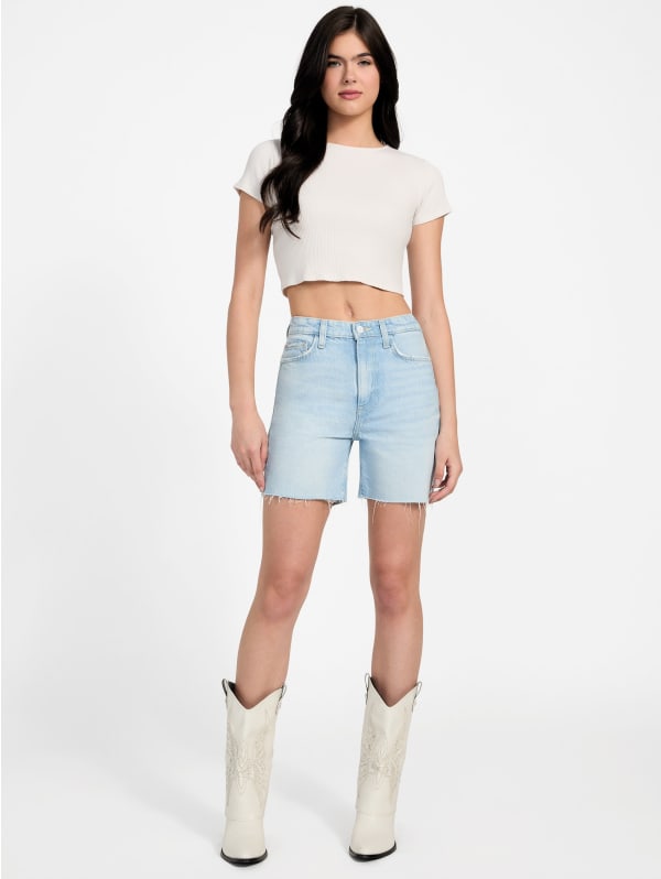 80s Pedal Denim Shorts | GUESS