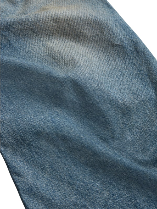 low-rise wide leg denim pants | GUESS