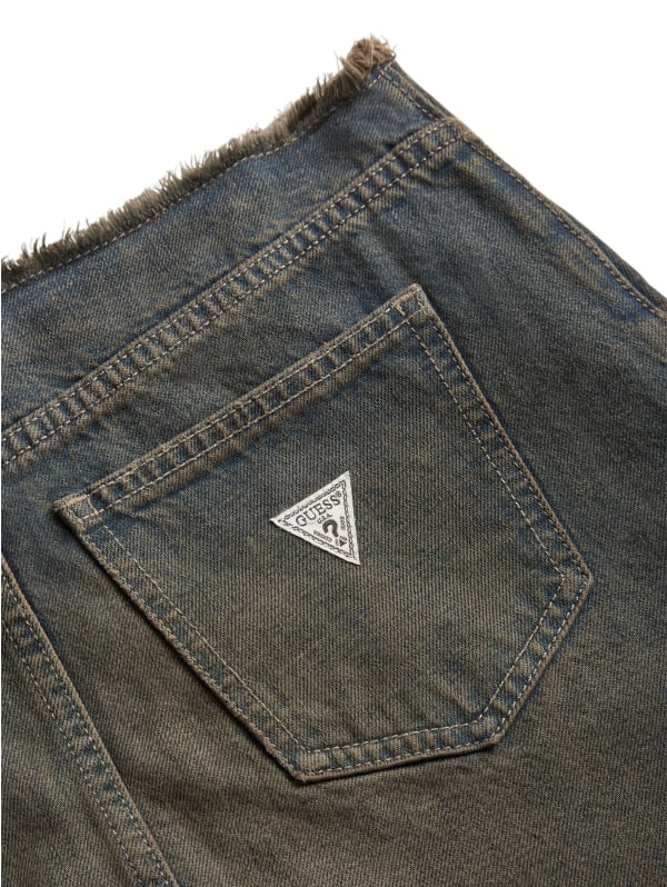 本物の open GUESS | skirt denim front スカート