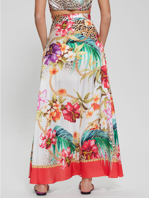Dora Printed Maxi Skirt | GUESS