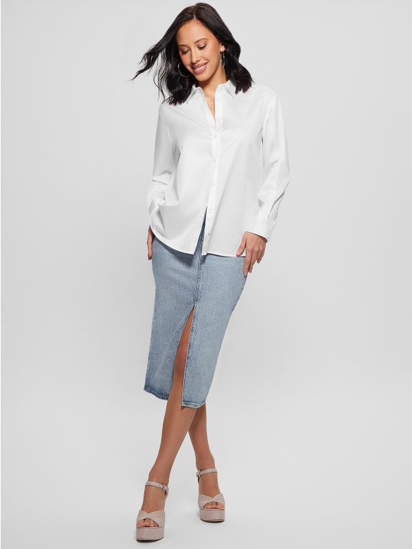 Erica Oversized Top | GUESS Canada