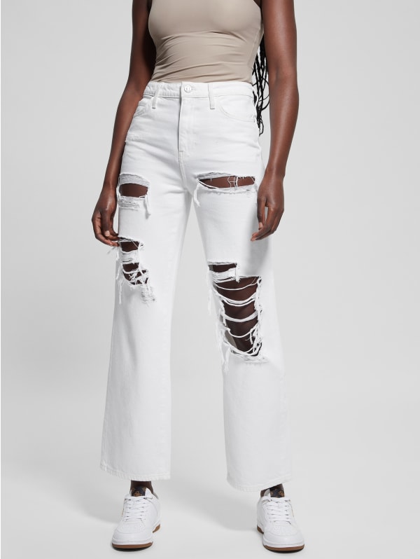 Eco '90s Destroyed Jeans | GUESS