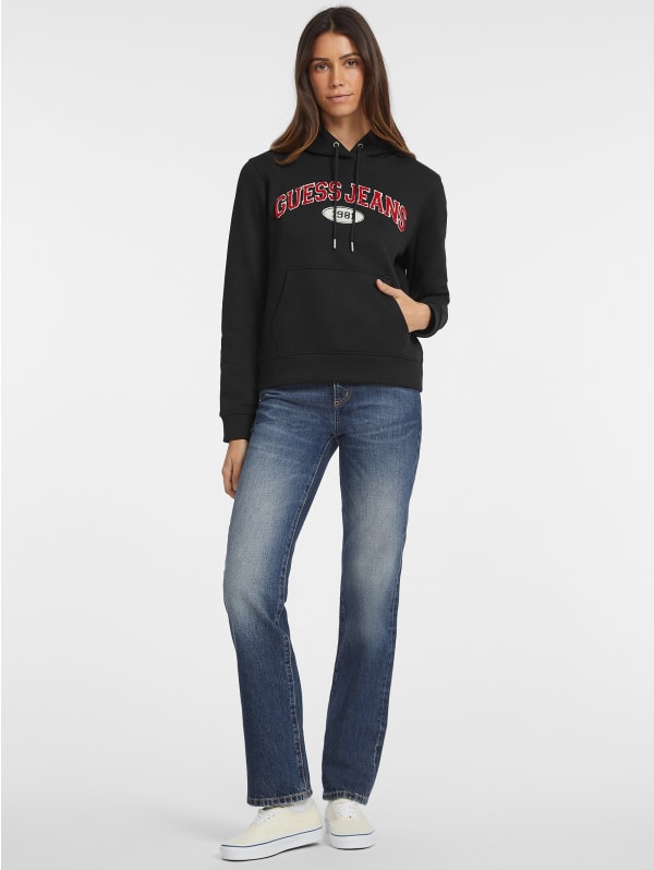 Chenille Logo Patch Hoodie | GUESS