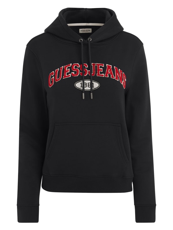 Buy smALLSAINTS Black Oversized Underground Pullover Hoodie