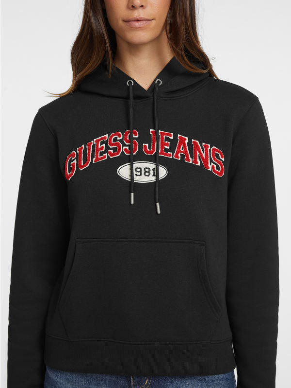 Chenille Logo Patch Hoodie | GUESS