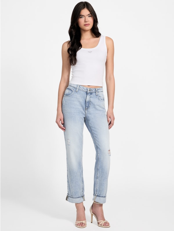 Eco Featherweight Celia Boyfriend Jeans | GUESS