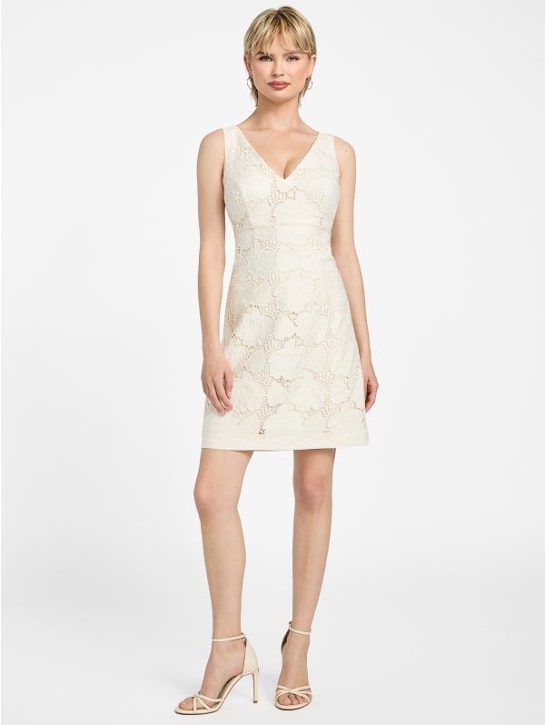 Vega Lace Mini Dress | GUESS