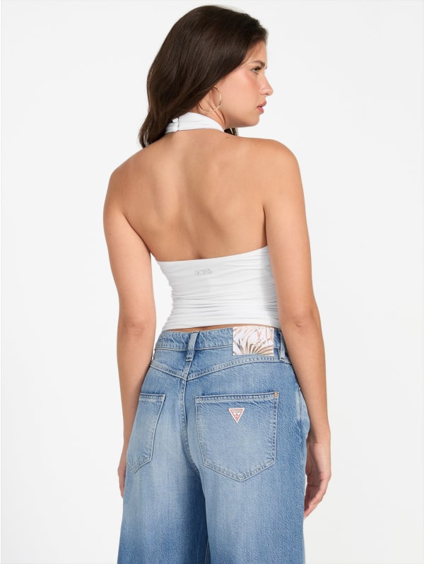 Eco Charlotte Crossed Top | GUESS