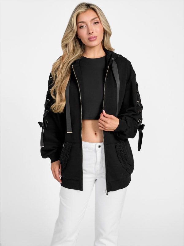 Tokyo Lace Hoodie | GUESS Tokyo Lace Hoodie | GUESS