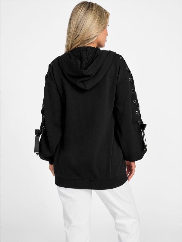Tokyo Lace Hoodie | GUESS Tokyo Lace Hoodie | GUESS