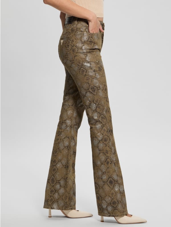 【超目玉】 Sexy GUESS | Jeans Python Flare パンツ