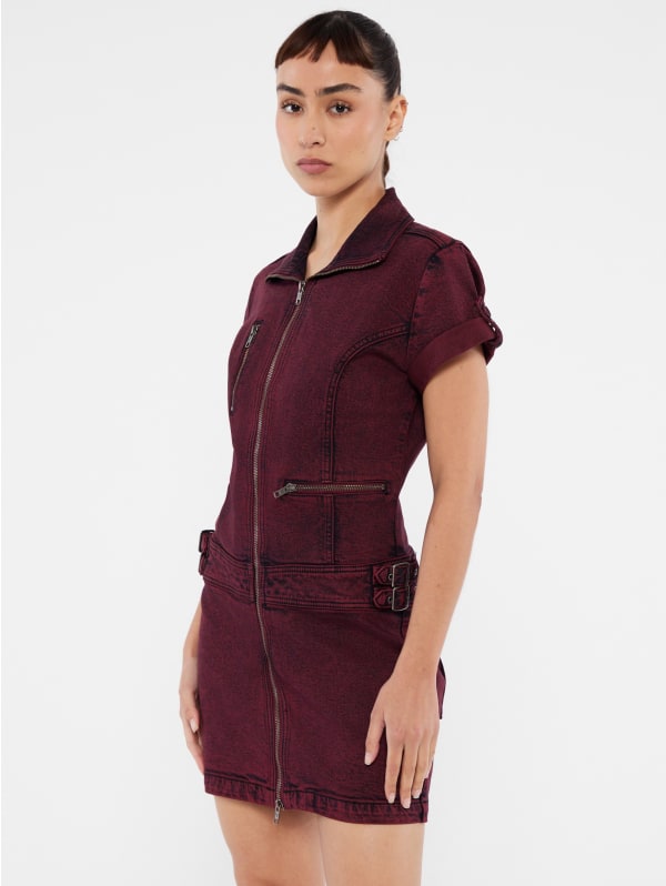 最大12%OFFクーポン Zip Denim Utility Originals GUESS Dress GUESS | パンツ