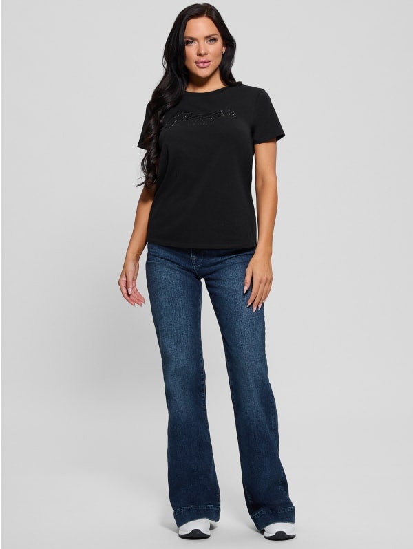 Eco Lace Logo Easy Tee Eco Lace Logo Easy Tee