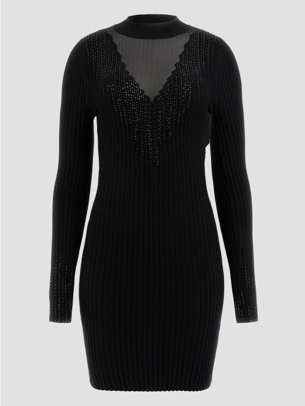 Alice Rhinestone Sweater Dress | GUESS