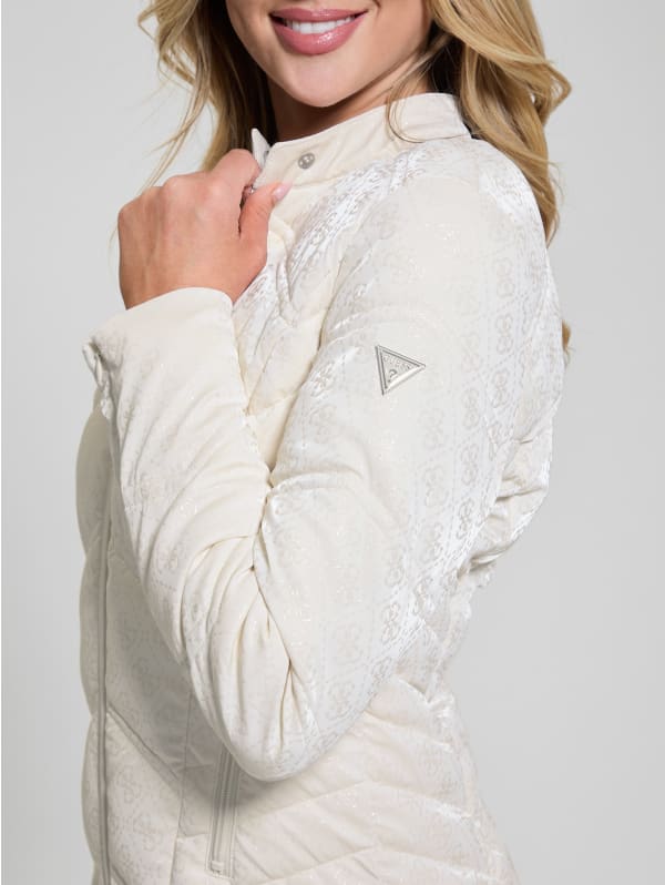 Vona Logo Puffer Jacket | GUESS