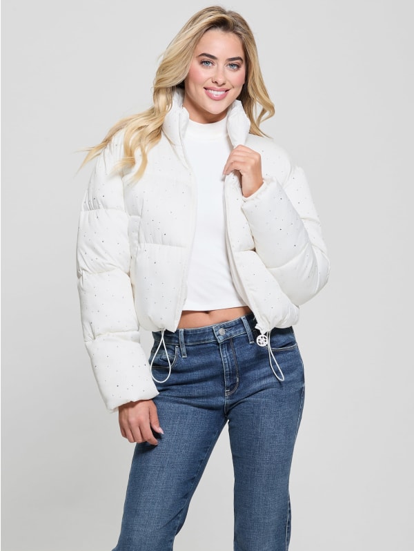 THE NORTH FACE M'S Nuptse on Ball Jacket White Sand Unisex